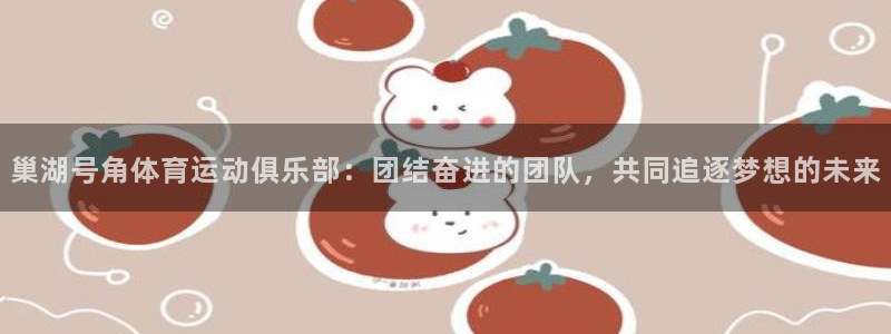 3377体育中国官方网站入口：巢湖号角体育运动俱乐部：团结奋进的团队，共同追逐梦想的未来